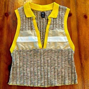 BDG sleeveless low cut sweater top! No tags but never worn!!
